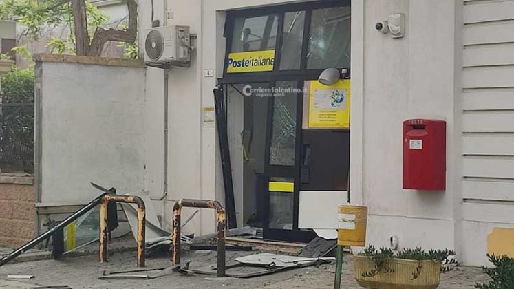 La “banda dei Postamat” torna a colpire nel Salento: preso di mira un ufficio postale nel Capo di Leuca - Corriere Salentino