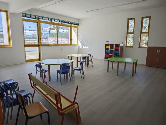 Ammirato Falcone, completata la ristrutturazione del corpo B di via Basilicata: i bambini tornano nelle aule - Corriere Salentino