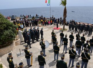 Inaugurata nuova stele in memoria dei finanzieri Salvatore De Rosa e Daniele Zoccola