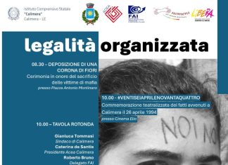 “Legalità organizzata”, la tavola rotonda dell’Associazione Antiracket ACEA di Calimera