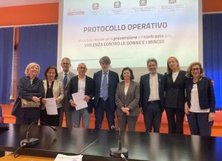 Firmato il Protocollo operativo “Procedure integrate per la prevenzione e il contrasto della violenza contro le donne e i minori”