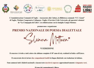 Tutto pronto per la sesta edizione Concorso Nazionale di Poesia Dialettale “Silvana Mottura”