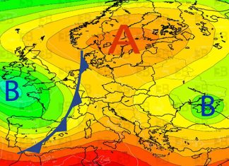 3BMETEO.COM: “Piogge alluvionali al Nord, colpa del blocco ad Omega”
