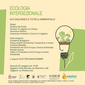 Ecologia intersezionale. Accoglienza e tutela ambientale. Nel Salento una rassegna dedicata alla sostenibilità - Corriere Salentino