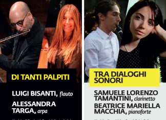 Luigi Bisanti e Alessandra Targa, flauto e arpa inaugurano “Classica d’Estate… & wine” a Lecce