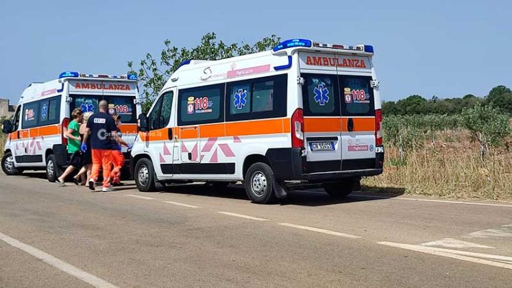 Schianto tra due auto nel Capo di Leuca, due uomini in ospedale con "codice rosso" - Corriere Salentino