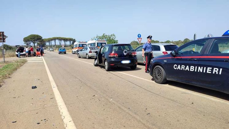 Schianto tra due auto nel Capo di Leuca, due uomini in ospedale con "codice rosso" - Corriere Salentino