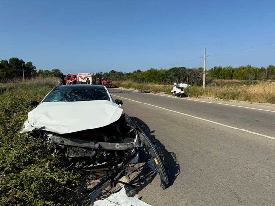 Tragico schianto sulla via per il mare: muore sul colpo una donna - Corriere Salentino