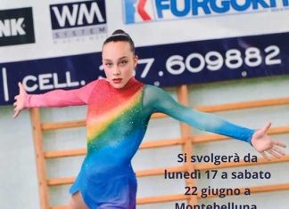 Giovane promessa salentina del pattinaggio artistico pronta per partecipare al Campionato Italiano Federale