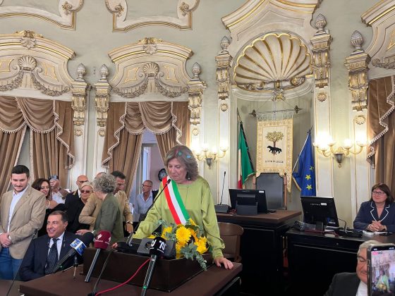 Poli Bortone proclamata sindaca: “Non città spaccata, ma democratica”. L’impegno contro la povertà con mons. Seccia e la rinascita economica” - Corriere Salentino