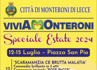 Viviamonteroni, al via a Monteroni una rassegna di musica e divertimento