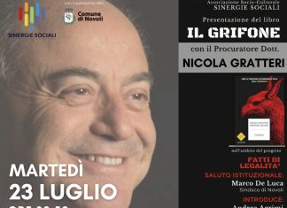 Il procuratore Gratteri a Novoli, appuntamento il 23 Luglio
