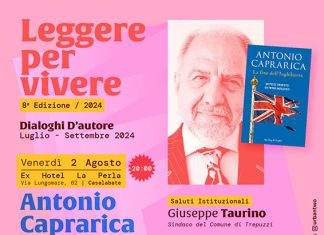 “Leggere per vivere. Dialoghi d’Autore”, ospite Antonio Caprarica