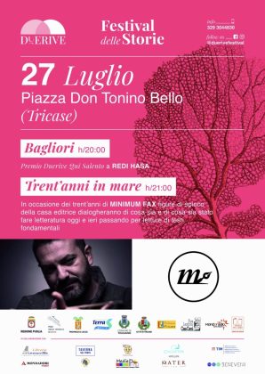 Torna a Tricase e Tiggiano il Festival "DueRive". Tra gli ospiti Matteo Paolillo e il leader dei Marlene Kuntz - Corriere Salentino