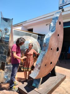 "Selene, titanide della Luna”: l'opera dello scultore Daniele Dell’Angelo Custode a Nardò - Corriere Salentino