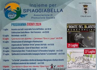 “E…state” a Spiaggiabella: gli eventi previsti nella piazzetta San Giusto nella marina leccese per i mesi di luglio e agosto