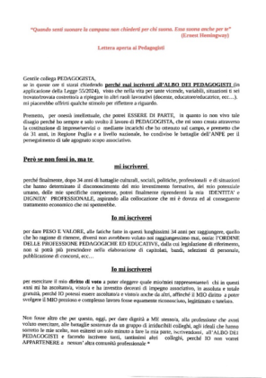 L’albo professionale dei pedagogisti e degli educatori un’occasione da non perdere. Intervista alla dott.ssa Tiziana Conte pedagogista ANPE - Corriere Salentino
