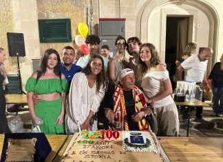 Antonio Coluccia compie 100 anni. Una vita dedicata alla famiglia e alla sua grande passione: il Lecce