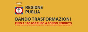 Attivo il Bando Trasformazioni 2024: fino a € 180.000 a fondo perduto per imprese pugliesi che investono in innovazione - Corriere Salentino