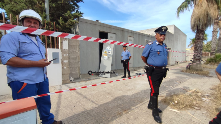 Tenta furto in una cabina Enel, ma resta folgorato. Paura per un uomo a Melissano - Corriere Salentino