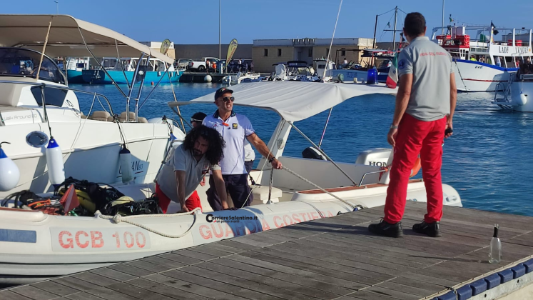 Ritrovato senza vita il sub disperso a Torre Mozza - Corriere Salentino