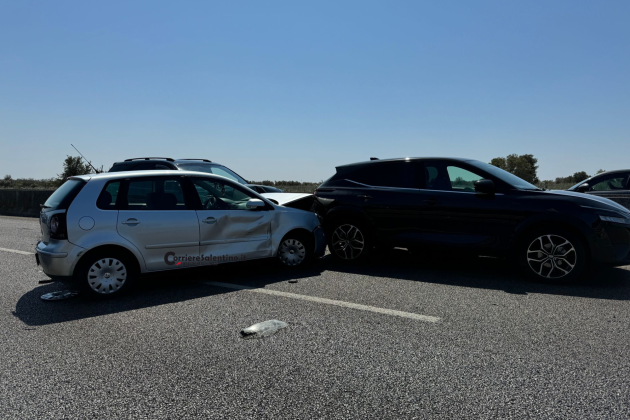 Schianto sulla Lecce-Brindisi, cinque feriti e quattro auto coinvolte: lunghe code in direzione nord - Corriere Salentino