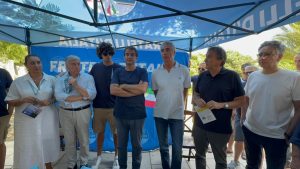 "Stiamo cambiando l'Italia": la campagna estiva di Fratelli d'Italia per presentare le riforme del governo Meloni sbarca a Otranto - Corriere Salentino