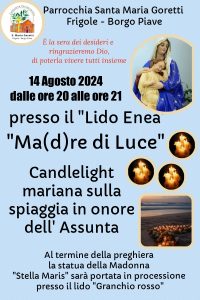 A Frigole candlelight sulla spiaggia in onore della Madonna del Mare - Corriere Salentino