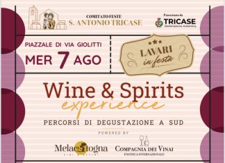 Il 7 Agosto 2024, Lavari in Festa, Wine e Spirits experience a Tricase