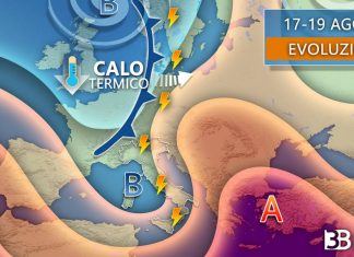 Meteo: stop al grande caldo dal weekend, in arrivo nubifragi, temporali e calo termico anche di oltre 6-8°C