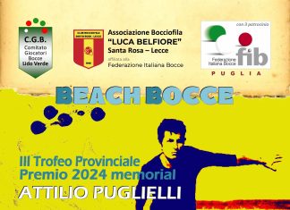 Appuntamento ai campi di bocce di San Cataldo per il 3º Trofeo Provinciale Premio 2024 memorial Attilio Puglielli