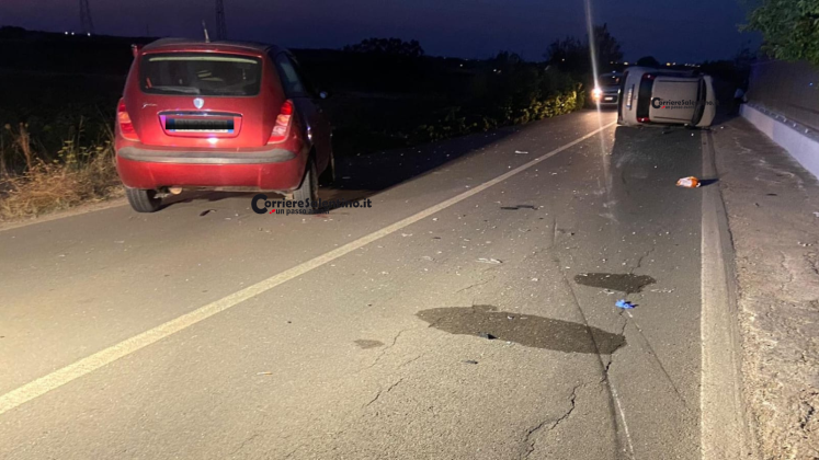 Ancora sangue sulle strade del Salento. Scontro nella notte tra due auto. Muore 51enne, grave la fidanzata - Corriere Salentino