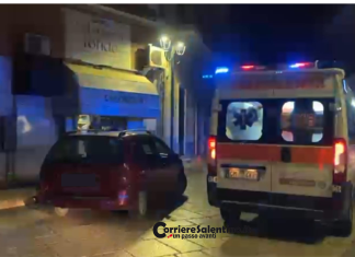 Coppia di rapinatori irrompe in salumeria, il proprietario viene colto da malore