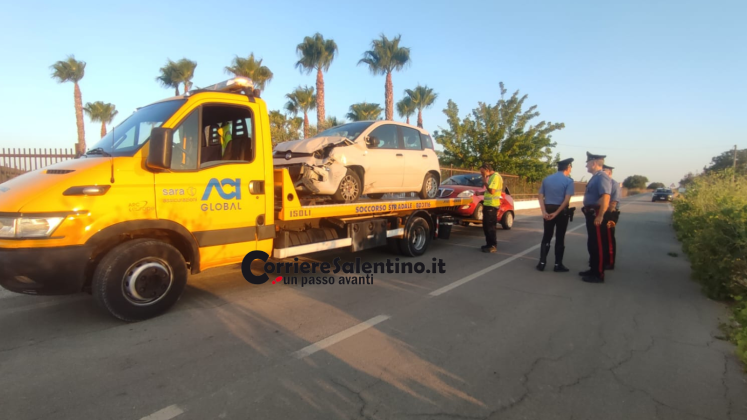 Ancora sangue sulle strade del Salento. Scontro nella notte tra due auto. Muore 51enne, grave la fidanzata - Corriere Salentino