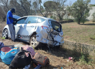 Violento tamponamento sulla 274, quattro feriti: uno di loro trasportato con “codice rosso” in ospedale