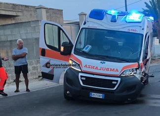 Schianto tra auto e ambulanza diretta verso un intervento: ferita soccorritrice, contusi i conducenti