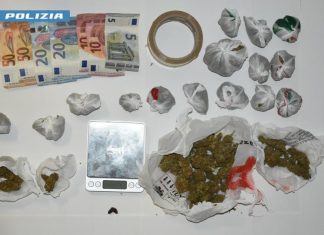 In casa un etto e mezzo di “erba”, l’arresto dopo lo scambio droga-soldi: ai domiciliari 25enne