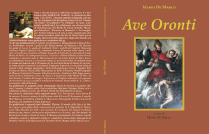 Ave Oronti, la storia del Santo Patrono di Lecce a cura di Mario De Marco - Corriere Salentino