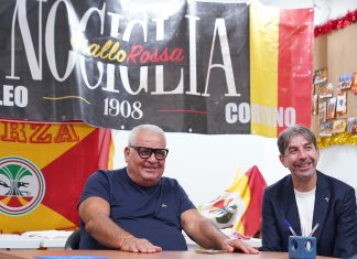 Corvino e Trinchera incontrano i tifosi i Nociglia