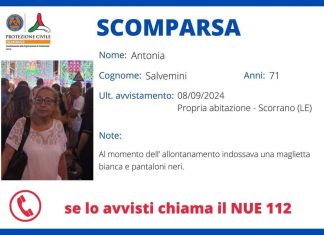 Esce da casa e scompare nel nulla: dopo lunghe ricerche ritrovata 71enne