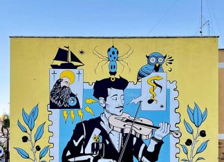 Un murale omaggia Luigi Stifani, il violinista terapeuta delle “Tarantate”