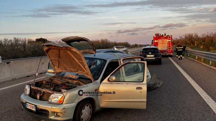 Violento tamponamento sulla Maglie-Otranto, uno dei due conducenti muore in ospedale - Corriere Salentino