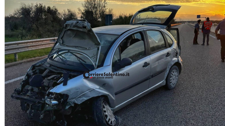 Violento tamponamento sulla Maglie-Otranto, uno dei due conducenti muore in ospedale - Corriere Salentino