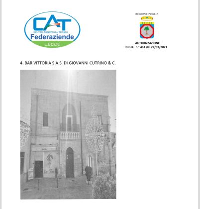 Dieci imprenditori calimeresi chiedono alla Regione di essere riconosciute come attività storiche della Puglia - Corriere Salentino