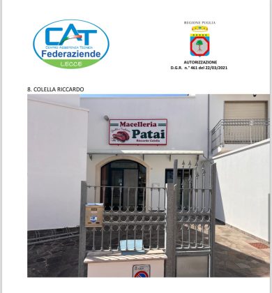 Dieci imprenditori calimeresi chiedono alla Regione di essere riconosciute come attività storiche della Puglia - Corriere Salentino