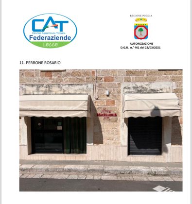 Dieci imprenditori calimeresi chiedono alla Regione di essere riconosciute come attività storiche della Puglia - Corriere Salentino