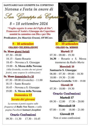 Maratoneti d’Italia e d’Europa da giovedi prossimo tutti ai piedi di San Giuseppe da Copertino per un volo di 626 Km da Osimo a Copertino - Corriere Salentino