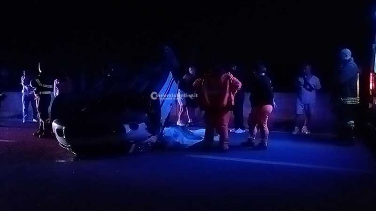 Si ribalta con l’auto sulla statale, nulla da fare per un ragazzo di 29 anni: morto sul colpo - Corriere Salentino
