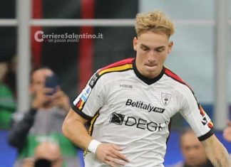 Lecce, Pierret va in Francia