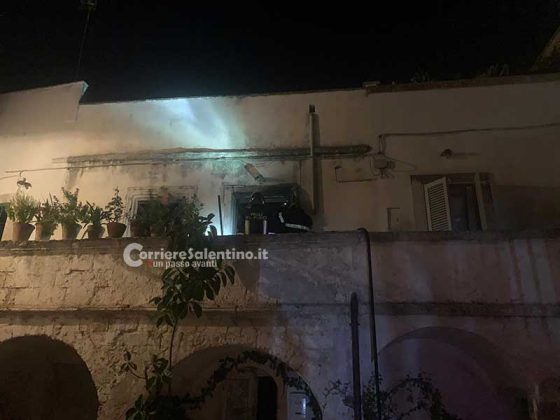 Una fiammata dalla bombola e divampa l'incendio in casa: intossicata una anziana - Corriere Salentino